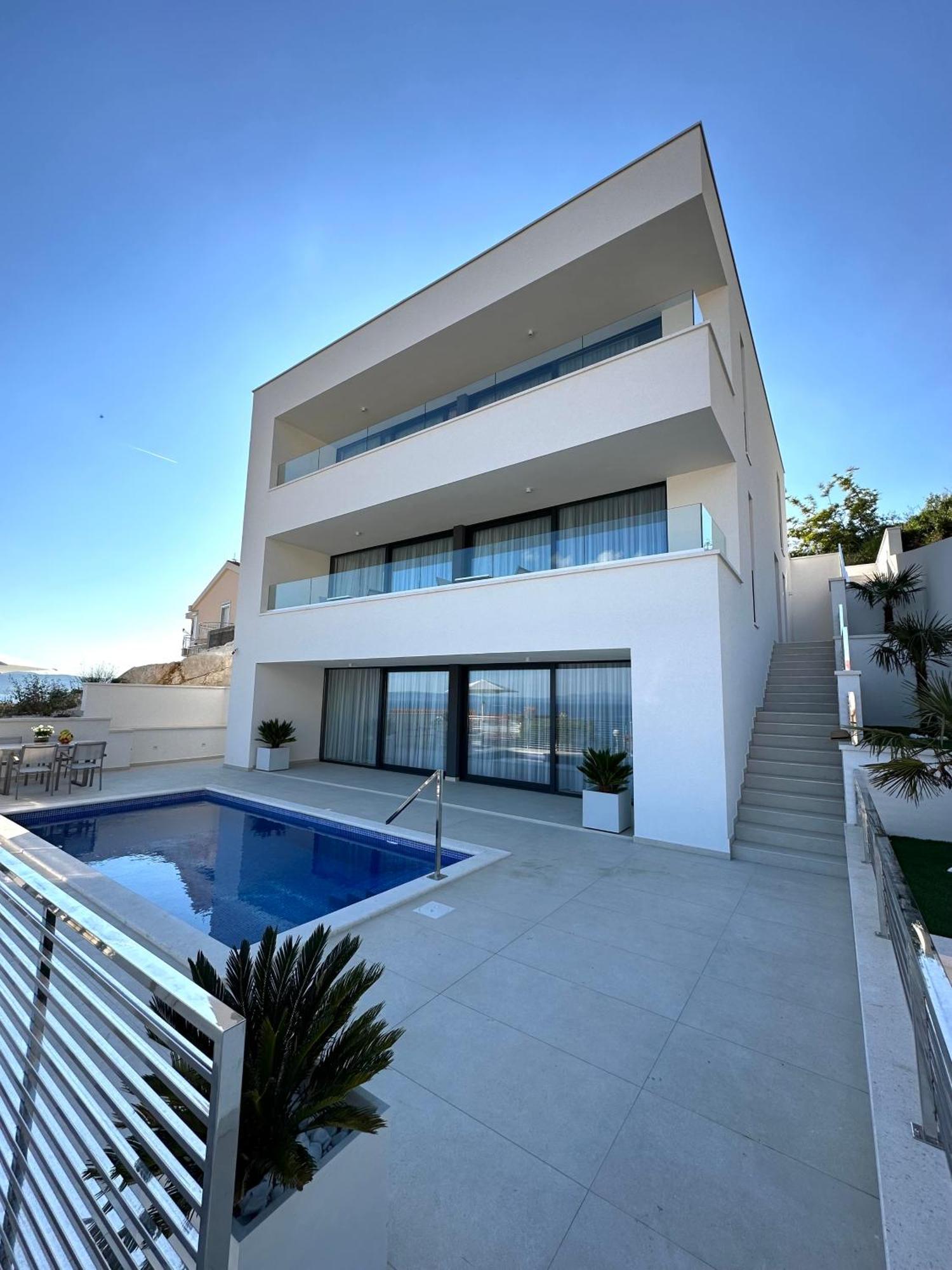 Villa Apartment Danny Baška Voda Buitenkant foto